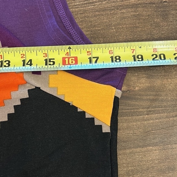 NWT Tracy Negoshian jagged diamonds dress - Picture 4 of 7